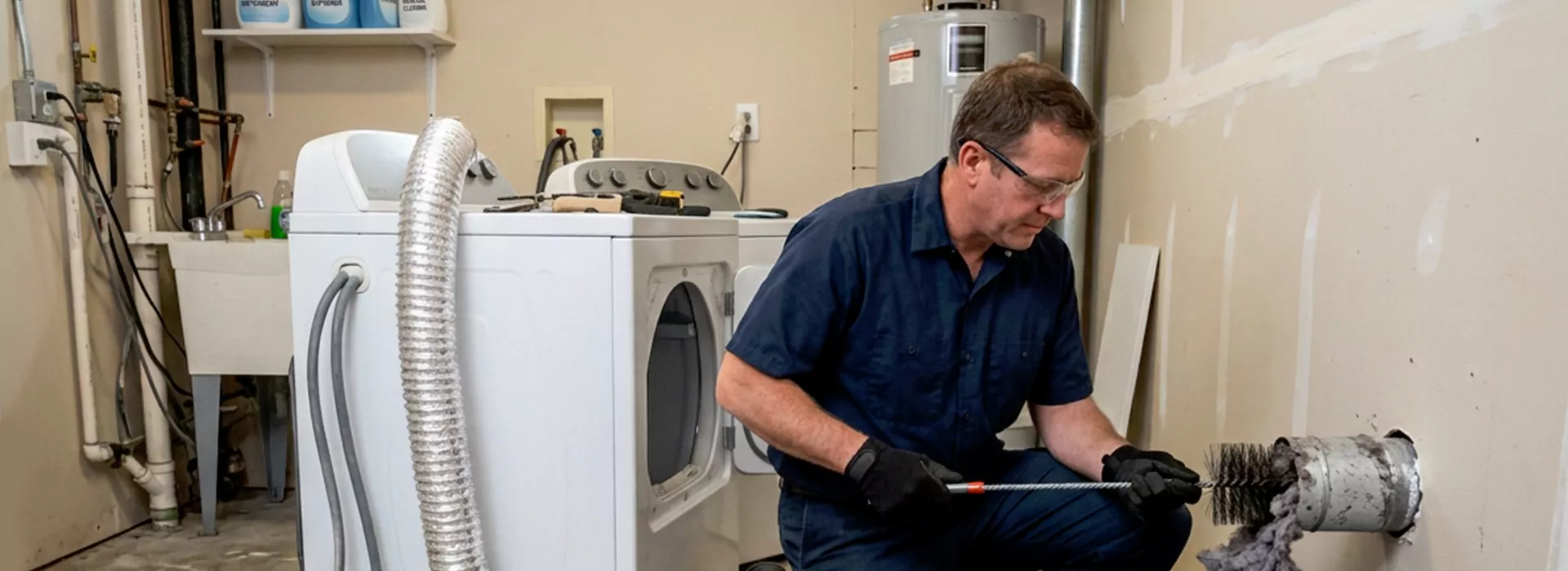 Clogged Dryer Vent Repair in Hamilton Township, New Jersey