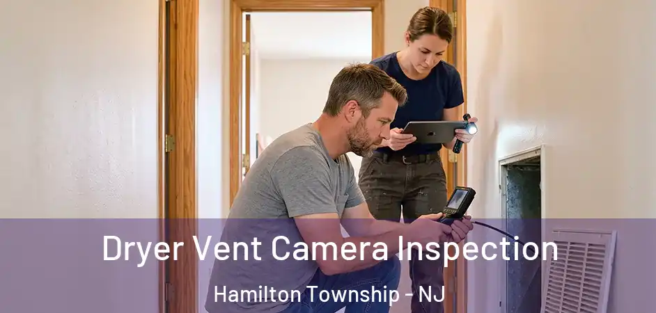 Dryer Vent Camera Inspection Hamilton Township - NJ