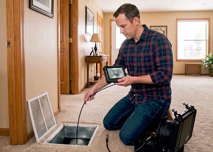 Certified Duct Camera Inspection Company in Hamilton Township, NJ
