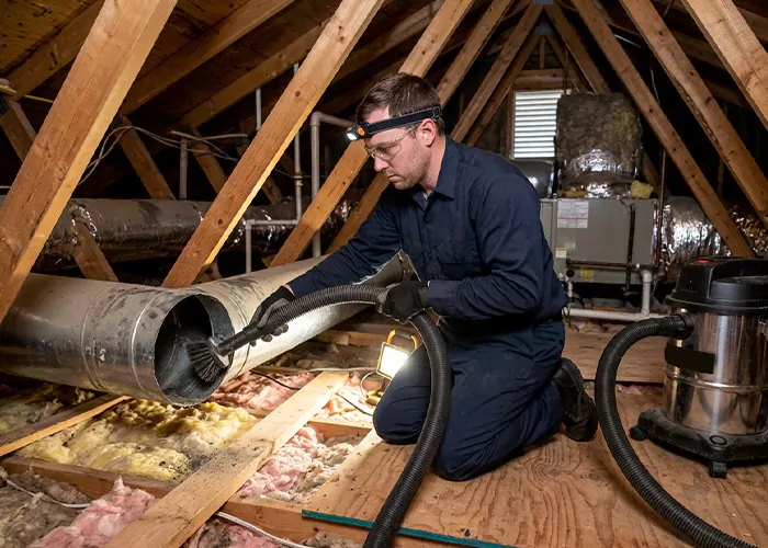Skilled Hamilton Township Attic Duct Cleaning Company