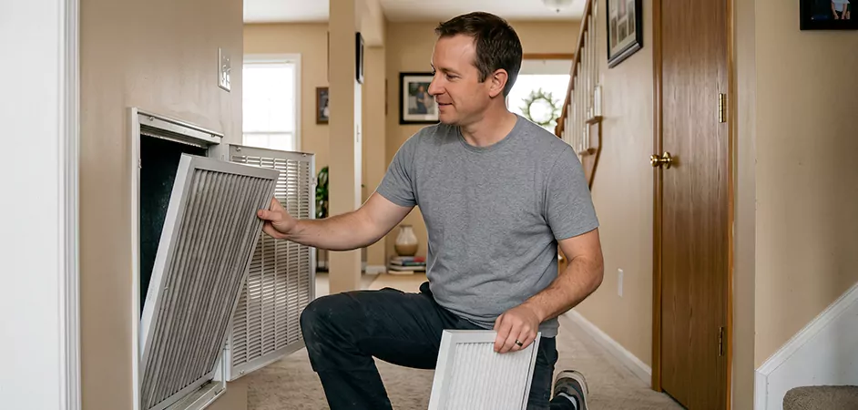 AC Air Filter Replacement in Hamilton Township, NJ