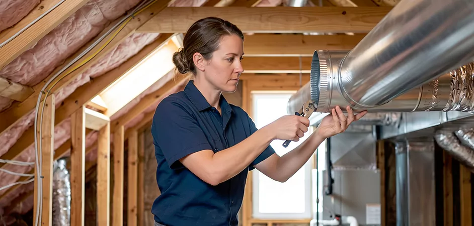 Dryer Vent Replacement in Hamilton Township, NJ