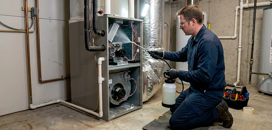 Air Handler Antimicrobial Treatment in Hamilton Township