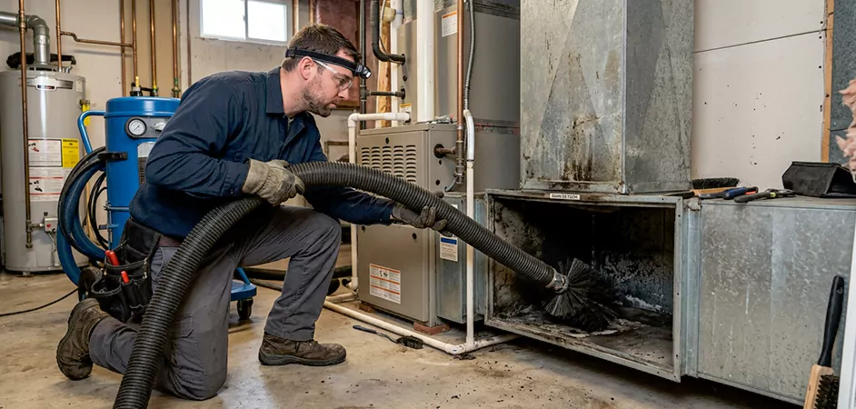 Smoke Odor Duct Cleaning in Hamilton Township