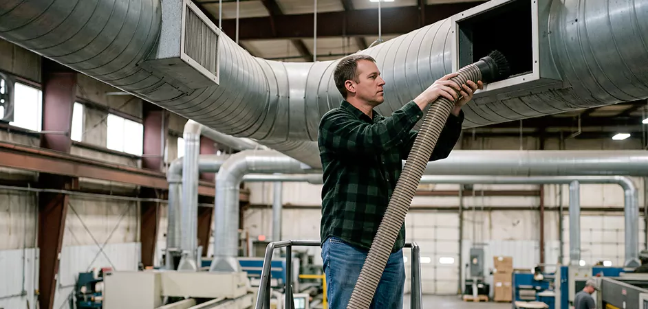 Post-Construction Duct Cleaning in Hamilton Township