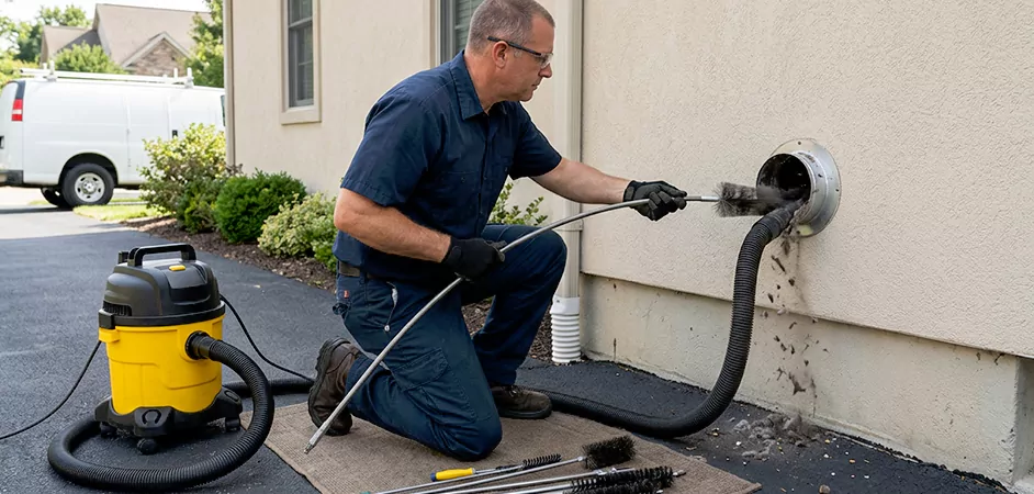 Eco Friendly Commercial Dryer Vent Cleaning in Hamilton Township