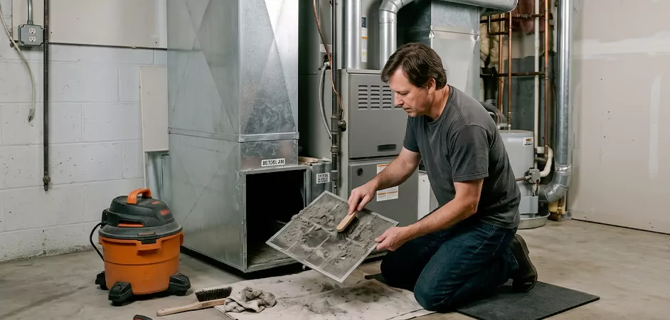 Dryer Lint Trap Maintenance in Hamilton Township