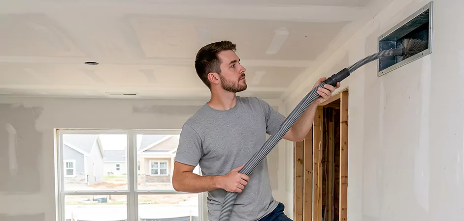 Multifamily New Construction Duct Cleaning in Hamilton Township